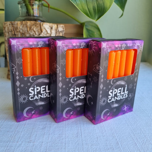 Spell Candles - Orange