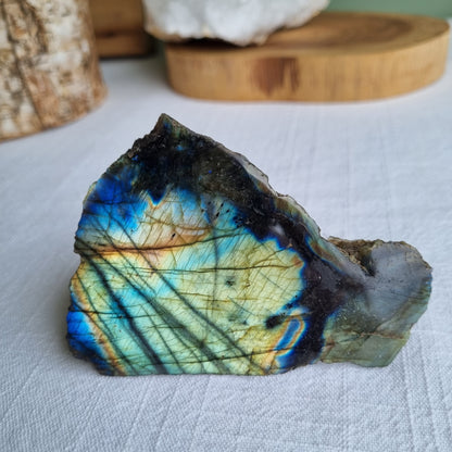 Labradorite Standing Half Polished - 205g