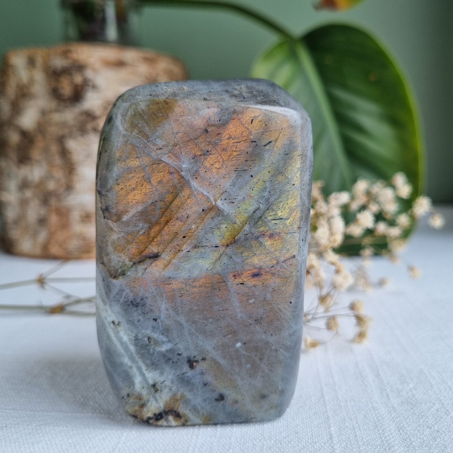 Labradorite Freeform Block - Madagascar - 312g