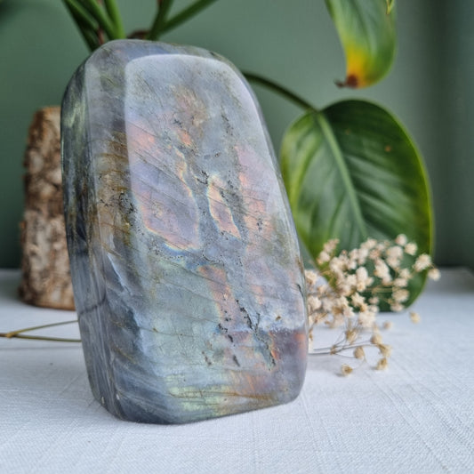 Labradorite Freeform Block - Madagascar - 775g