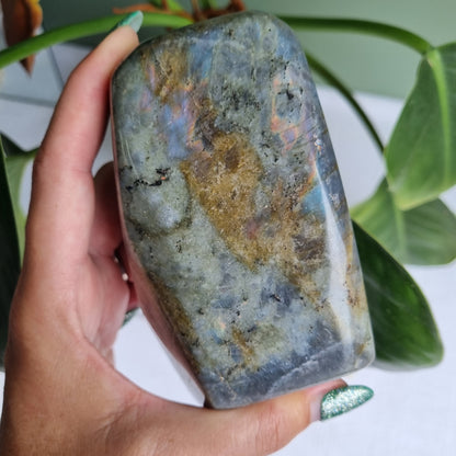 Labradorite Freeform Block - Madagascar - 775g