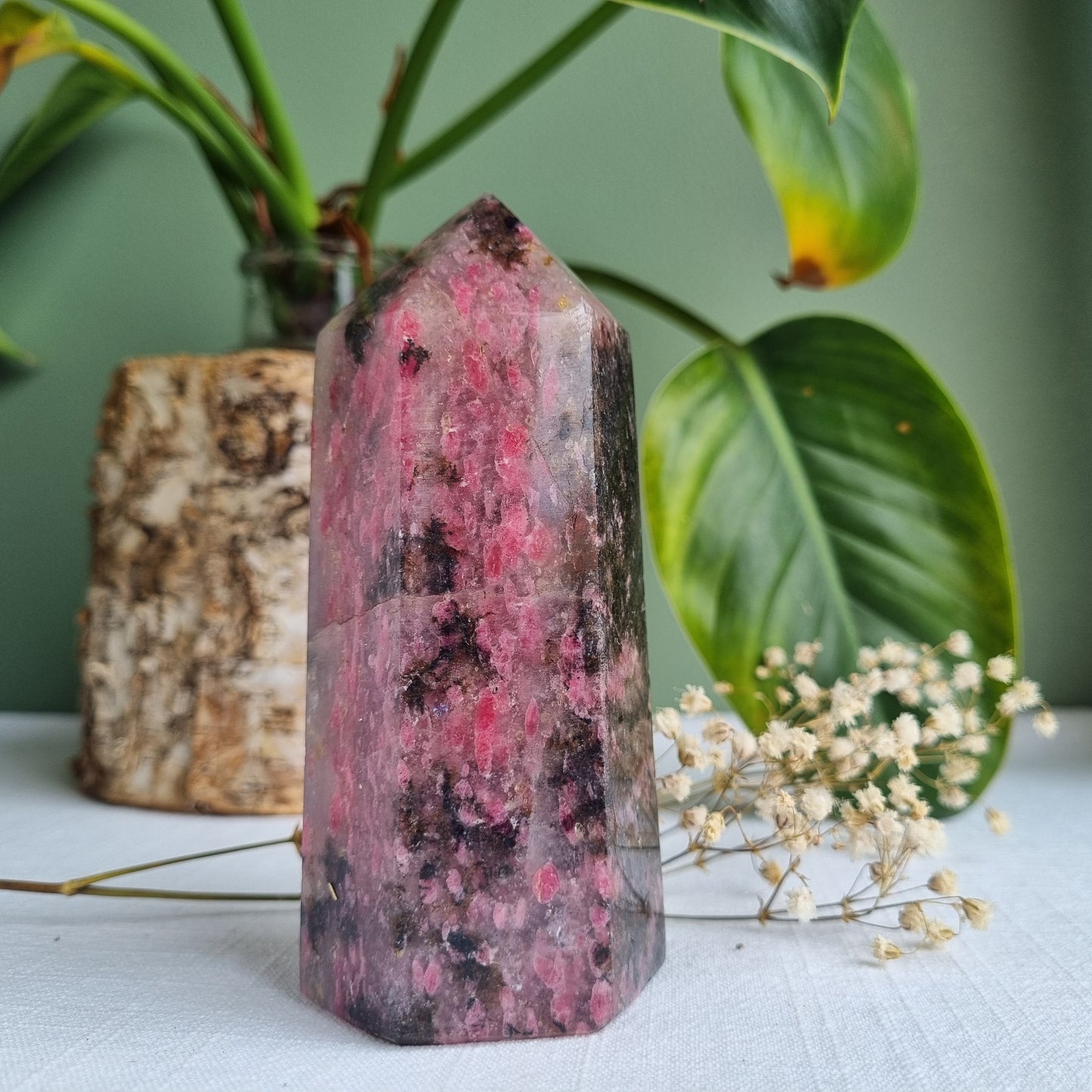 Rhodonite Tower - Madagascar - 532g