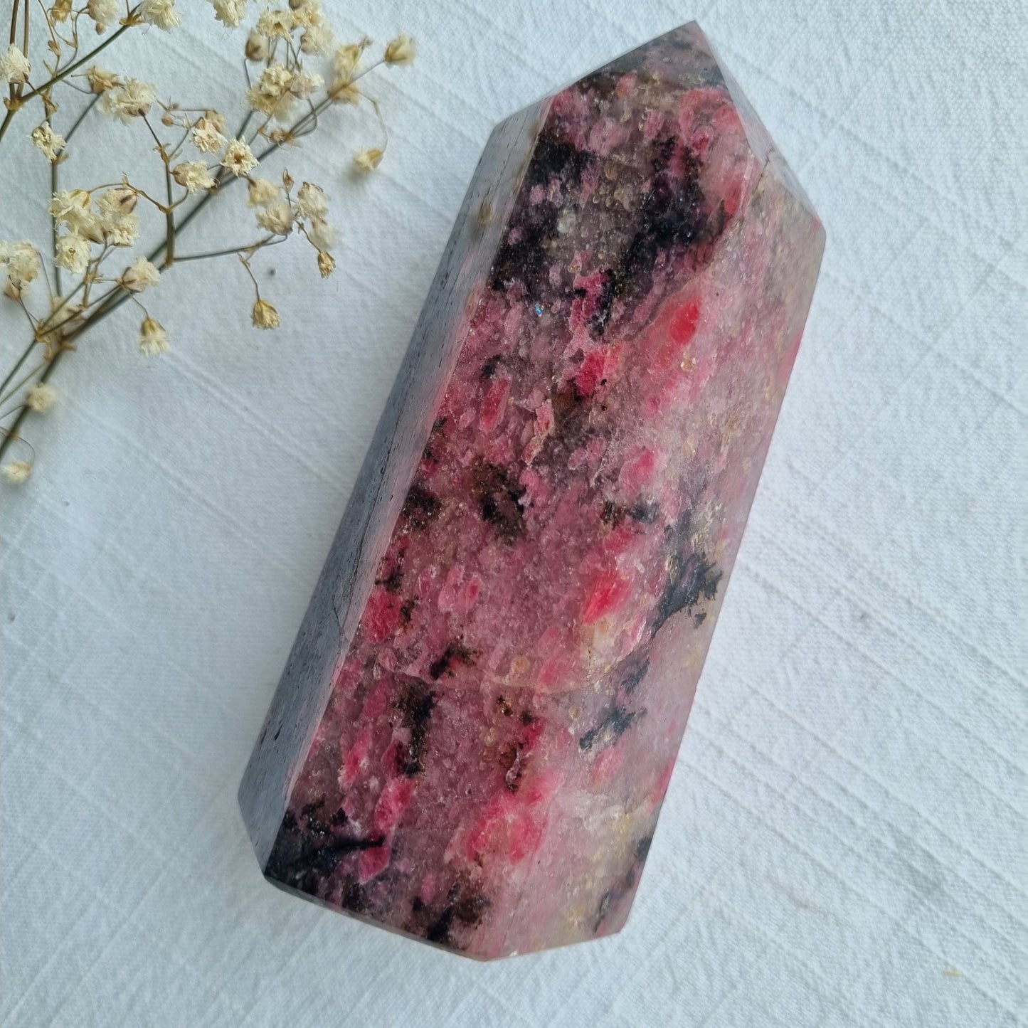 Rhodonite Tower - Madagascar - 532g