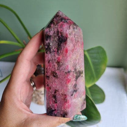 Rhodonite Tower - Madagascar - 532g