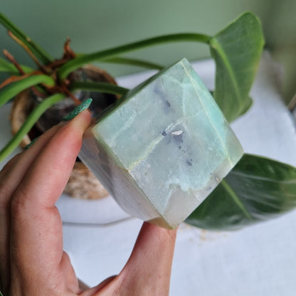 Garnierite (Green Moonstone) Cube - Madagascar - 464g