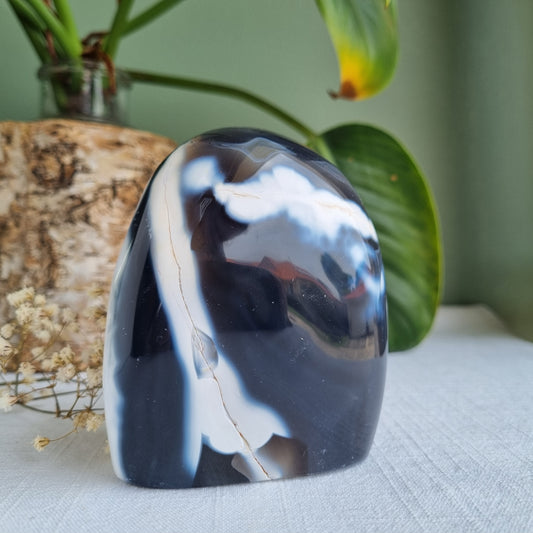 Orca Agate Freeform - Madagscar - 673g