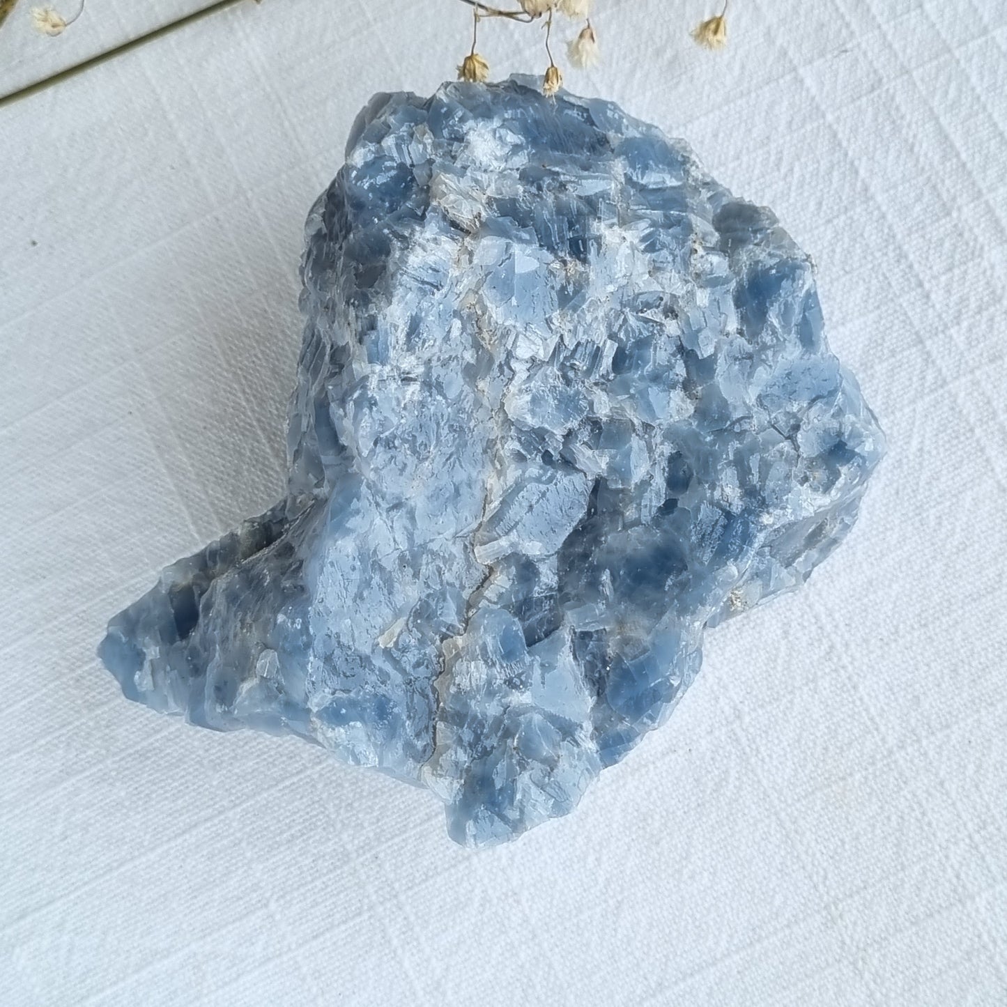 Blue Calcite Raw - Madagascan - 309g