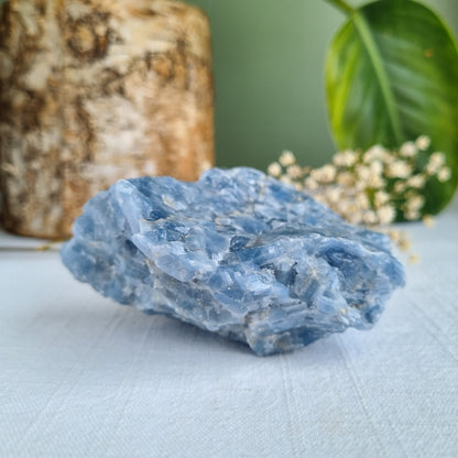 Blue Calcite Raw - Madagascan - 309g