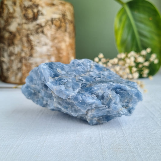 Blue Calcite Raw - Madagascan - 309g