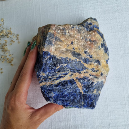 Sunset Sodalite Raw - Brazil - 2.33kg