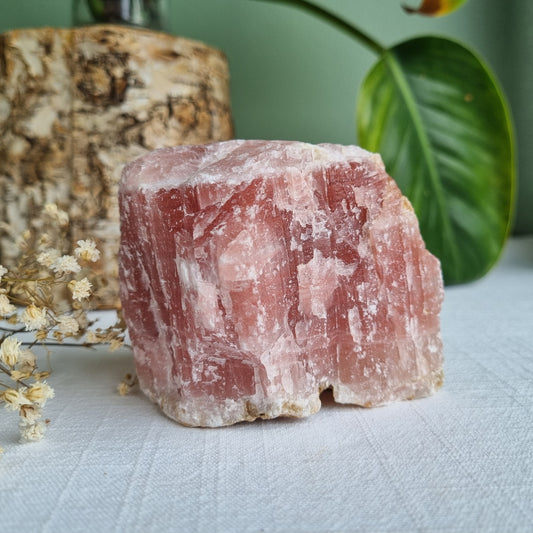 Strawberry Calcite Raw - 578g