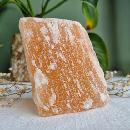 Orange Selenite Raw - Morocco - 817g