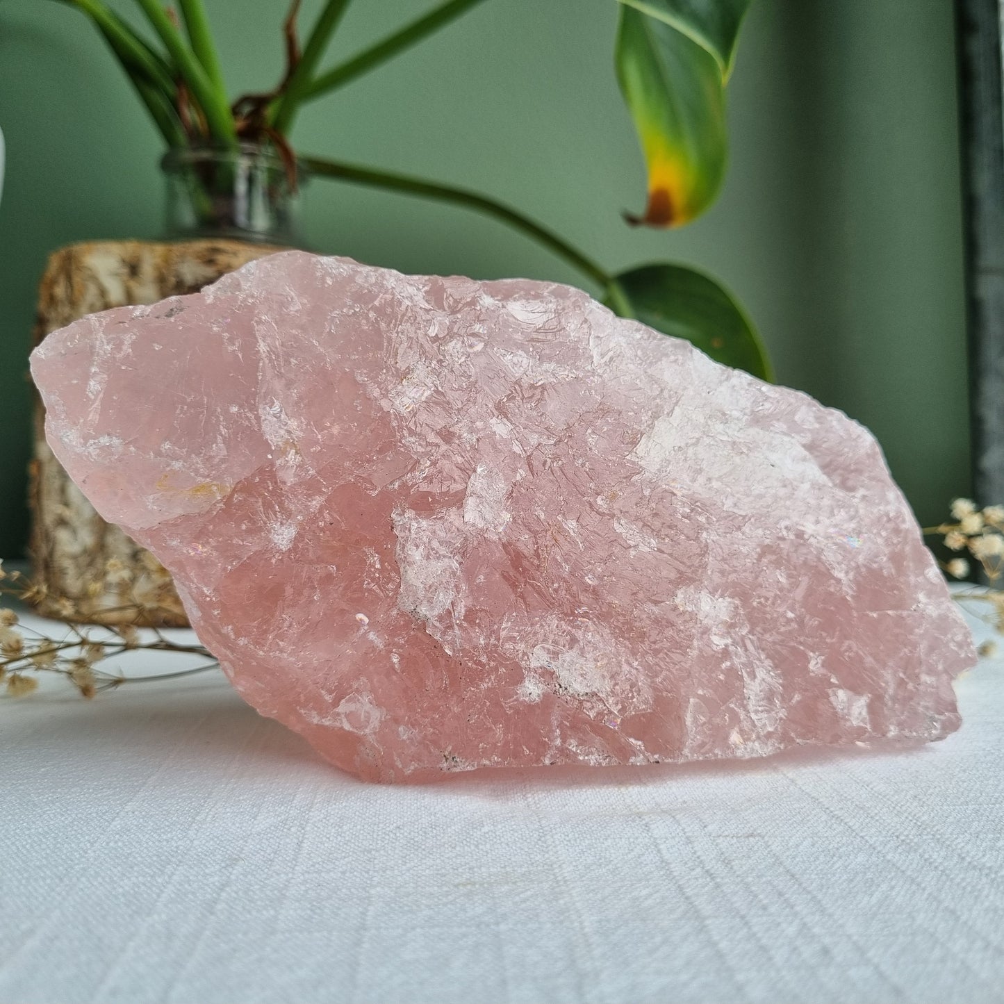 Rose Quartz Raw - Brazil - 1.35kg