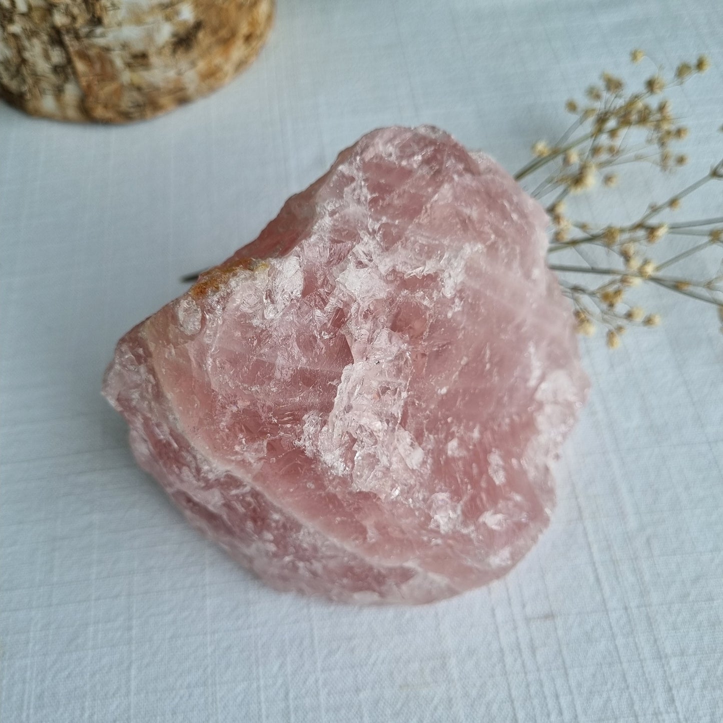 Rose Quartz Raw - Brazil - 1.17kg