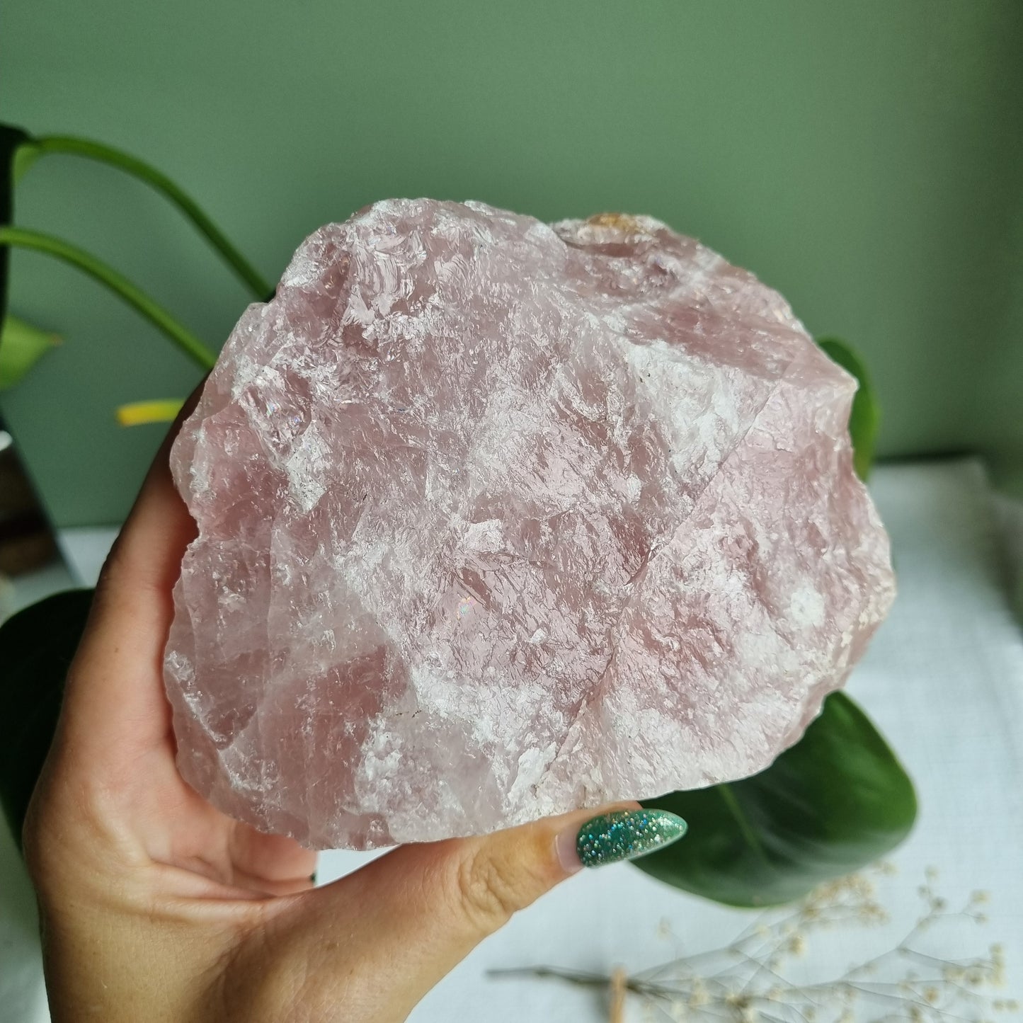 Rose Quartz Raw - Brazil - 1.17kg