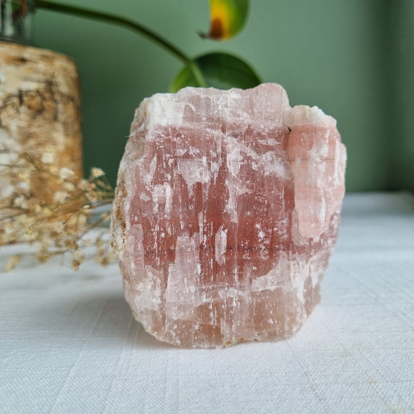 Strawberry Calcite Raw - 514g