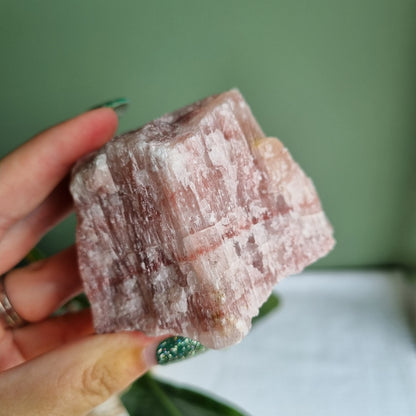 Strawberry Calcite Raw - 381g