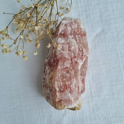 Strawberry Calcite Raw - 524g