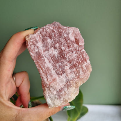 Strawberry Calcite Raw - 478g