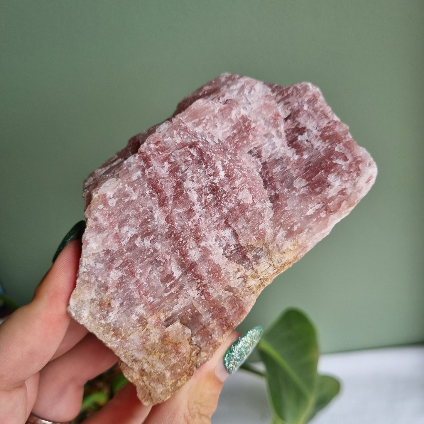 Strawberry Calcite Raw - 478g