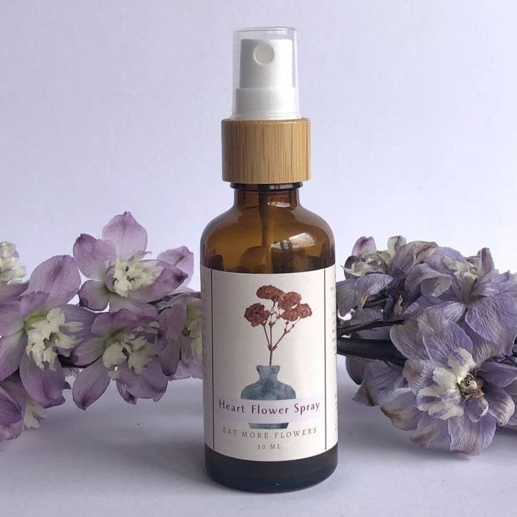 Heart Flower Spray - Eat More Flowers - 50ml - Sparrow and Fox