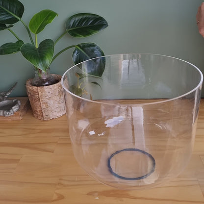 Clear Quartz Singing Bowl - 30cm