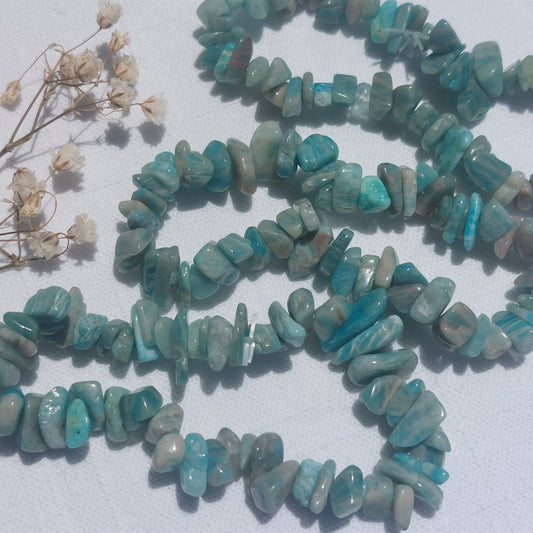 Amazonite Chip Bracelet