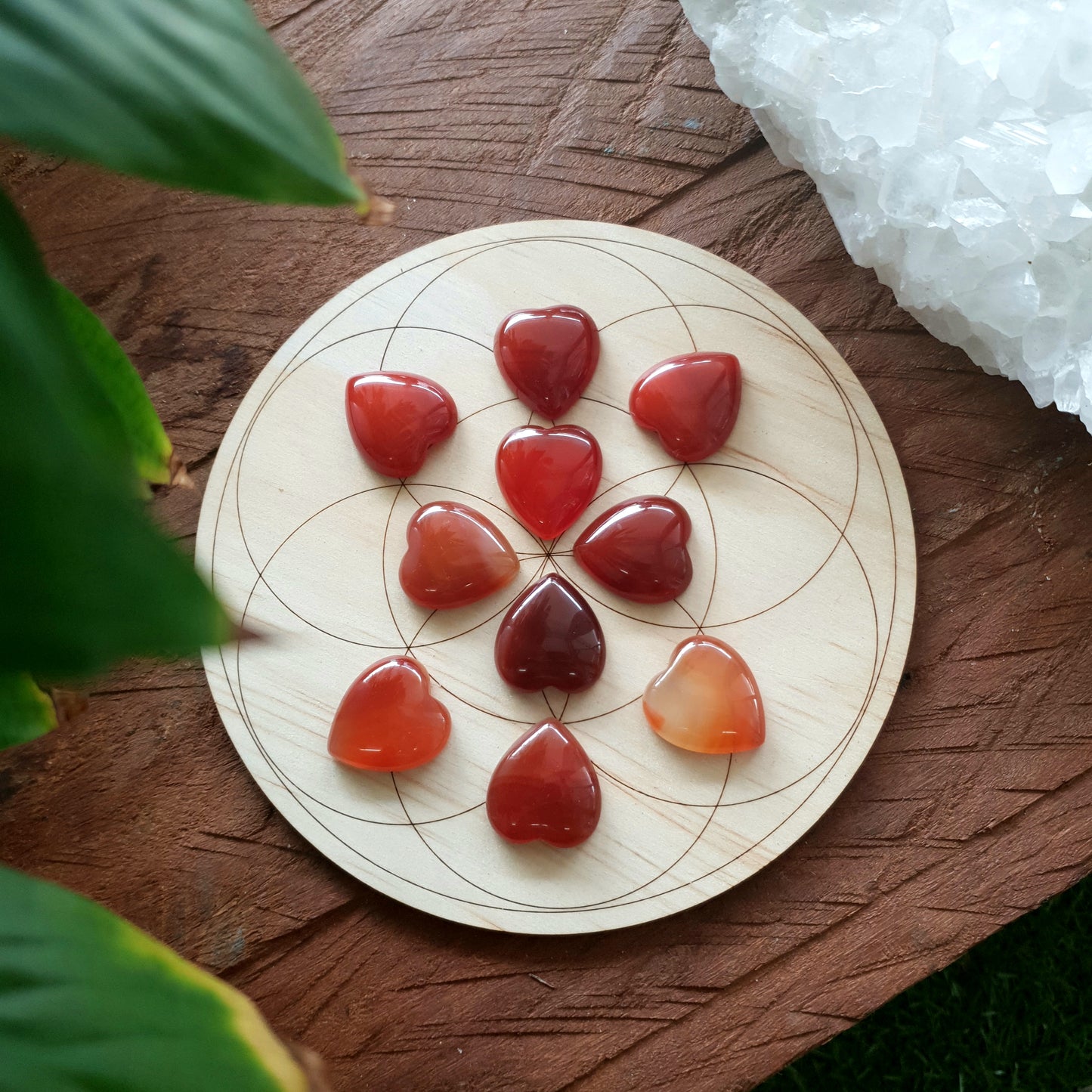 Carnelian Heart - Mini - Sparrow and Fox