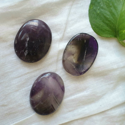 Amethyst Worry Stone - Sparrow and Fox