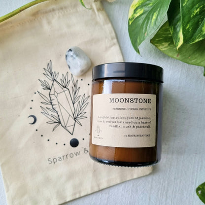 Moonstone Scented Candle - Sparrow and Fox