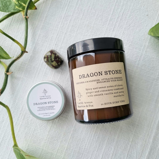Dragonstone Scented Candle - Sparrow and Fox