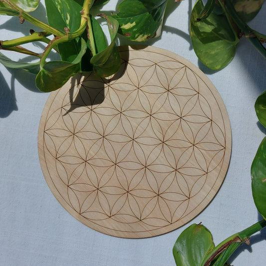 Flower of Life - Sacred Geometry Grid - Sparrow and Fox